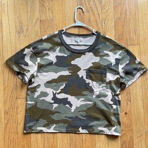 Madewell camouflage shirt